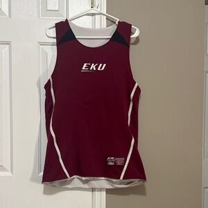 Men's Maroon/White EKU Reversible Practice Jersey
